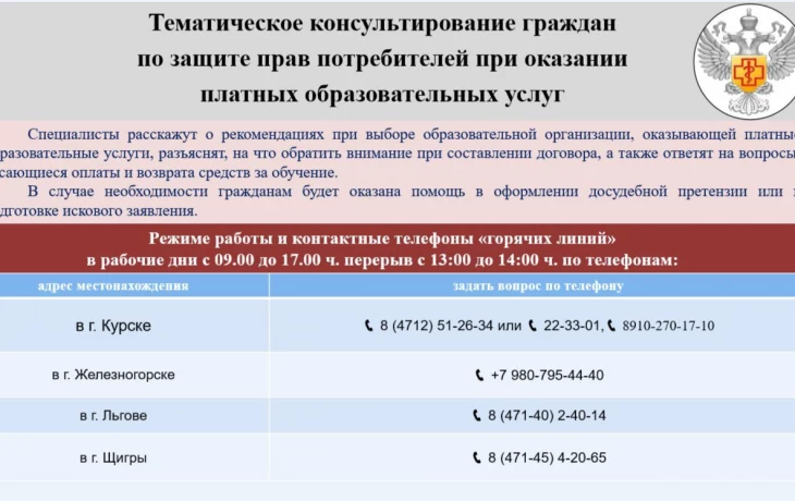 Тематическое консультирование граждан